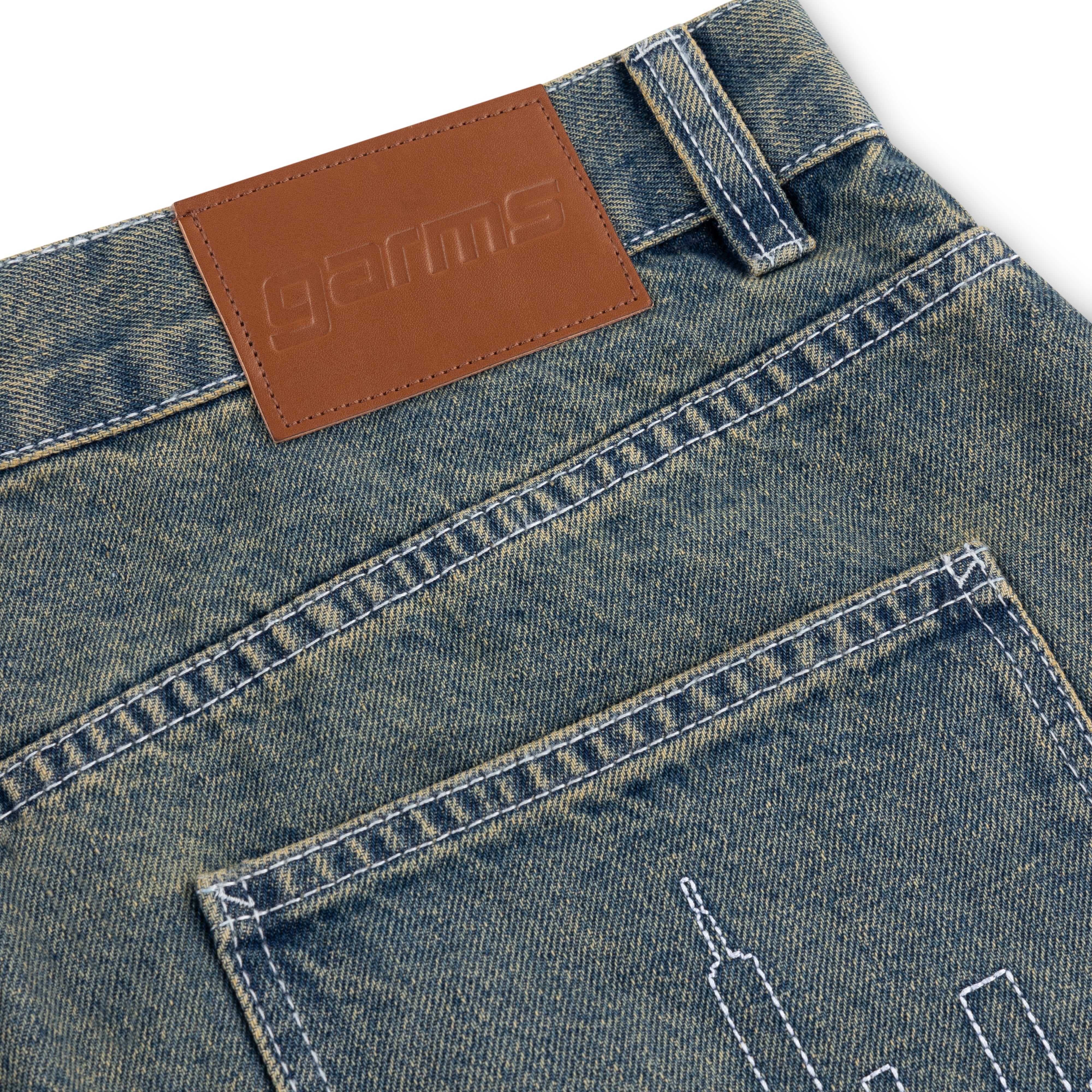 SKYLINE DENIM SHORTS - Garms Store