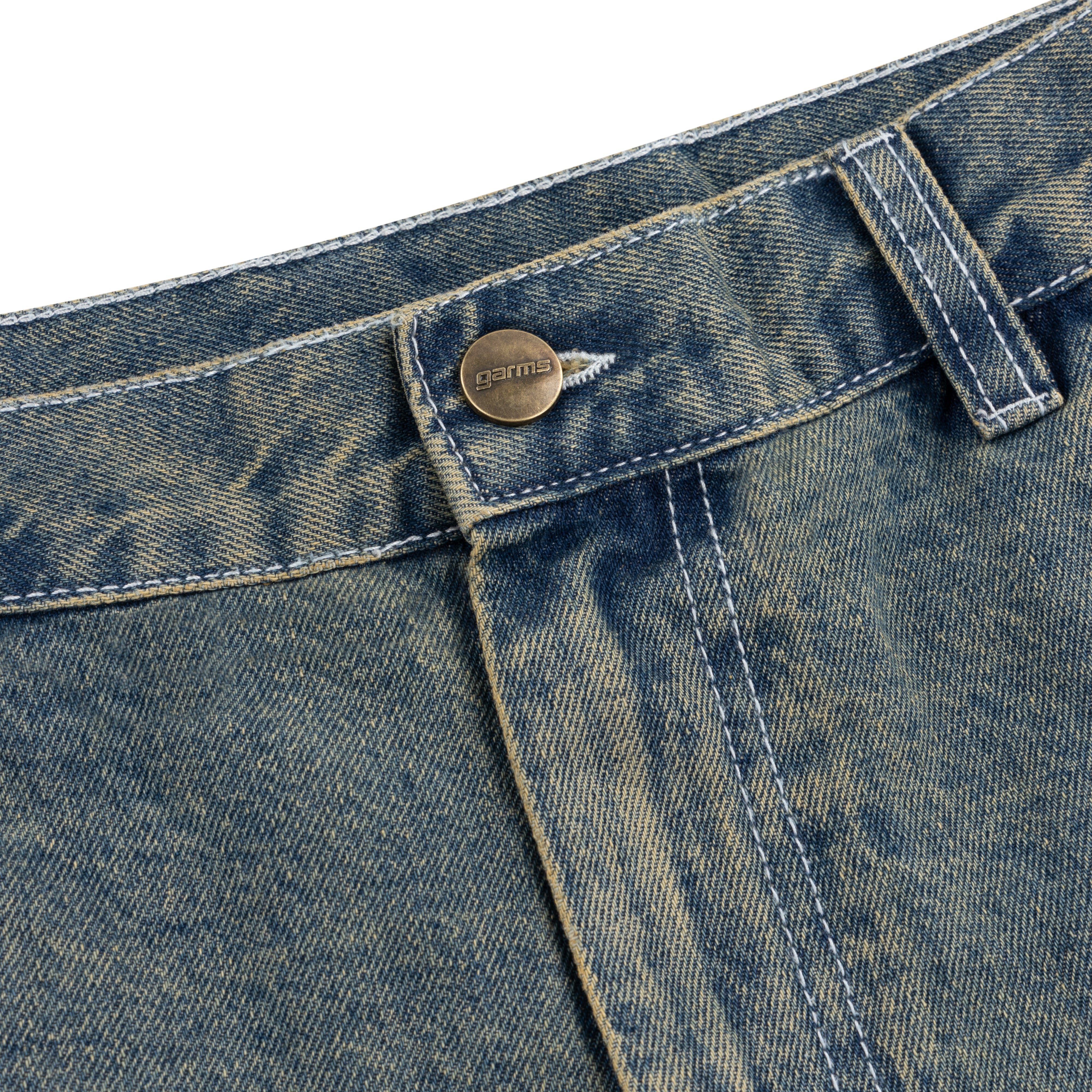 SKYLINE DENIM SHORTS - Garms Store