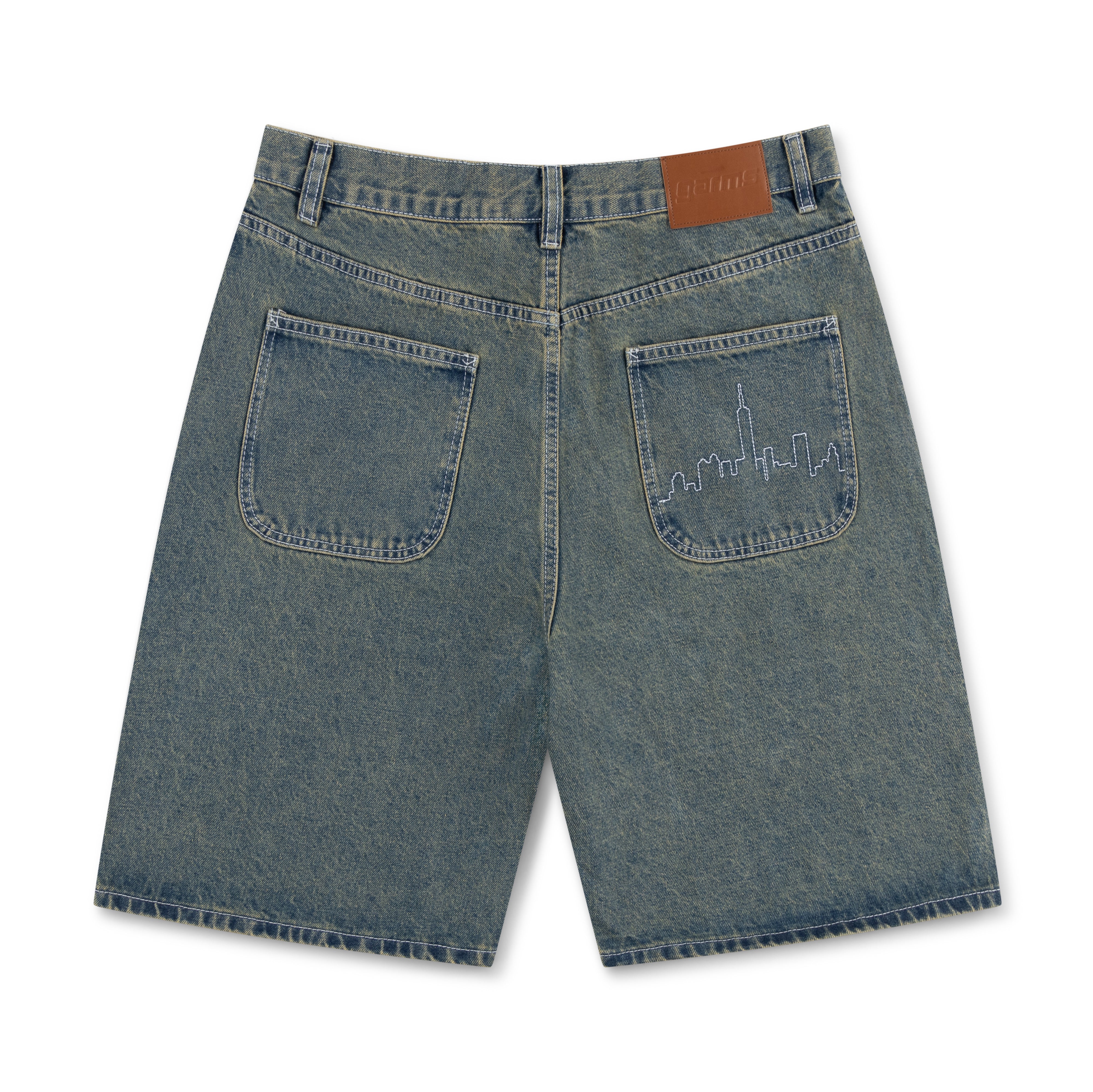SKYLINE DENIM SHORTS - Garms Store